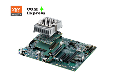 COM Express Type 7 Ryzen V3000 development kit based on AMD Embedded Ryzen V3000 (V3C18I) SoC